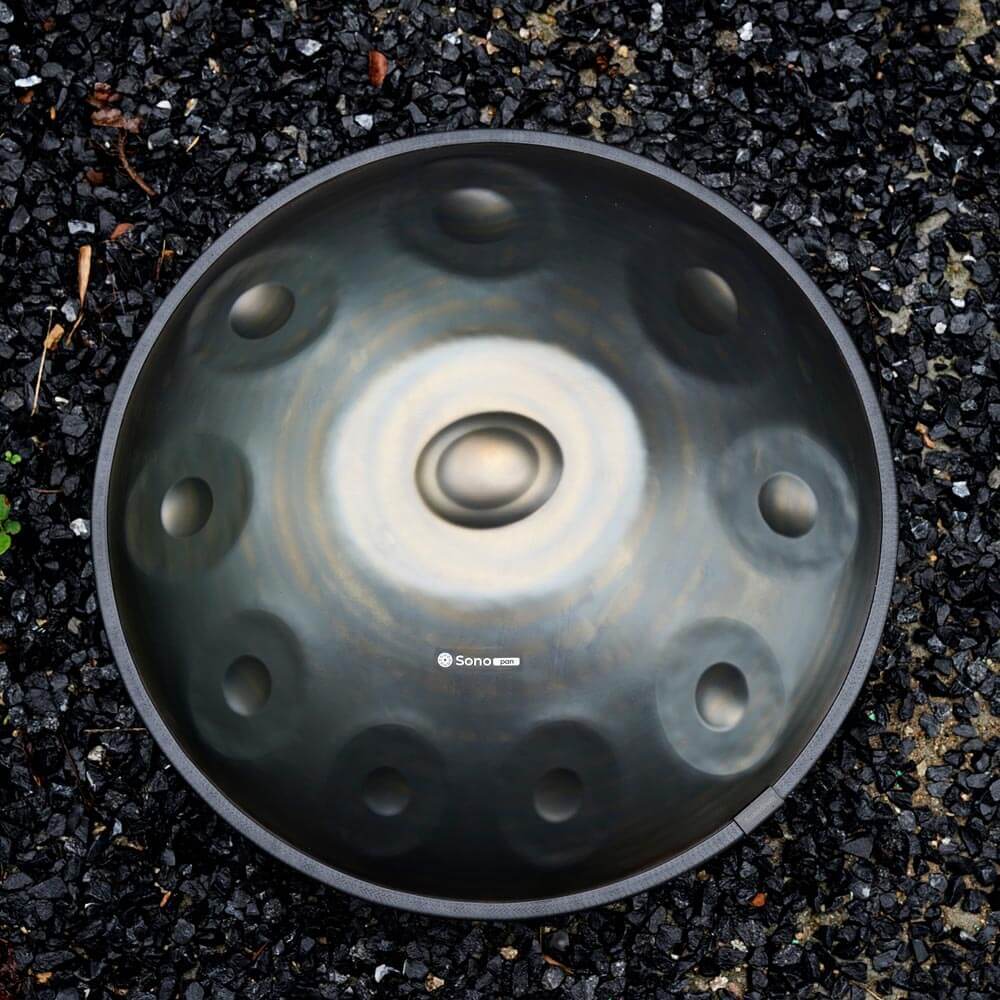 Braun-Sonodrum-Handpan-Sonopan-Liegend