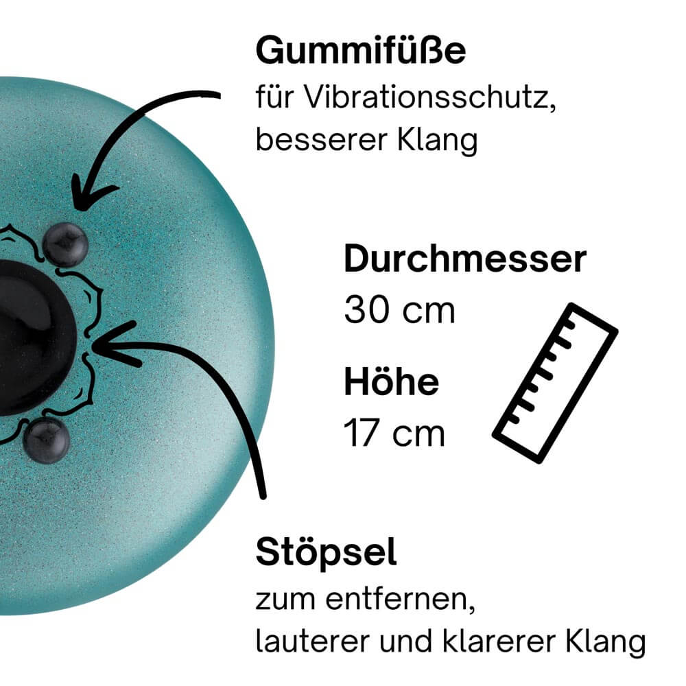 SonodrumZungentrommel--Standard--Handgefertigt-30cm-11Zungen-D-Dur-Infos