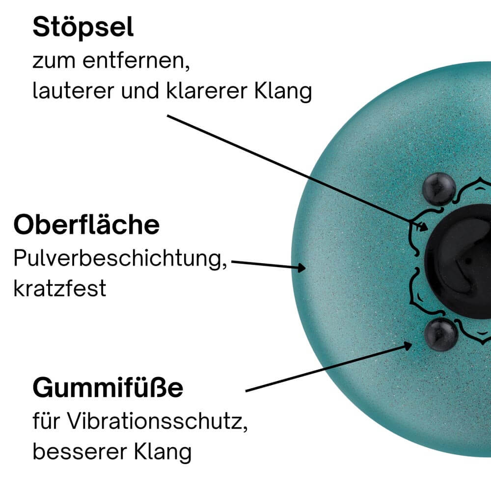 SonodrumZungentrommelStandardGrunC-Dur30cmTongueDrumHighlights